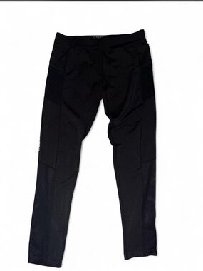 Rag Mesh Black Leggings